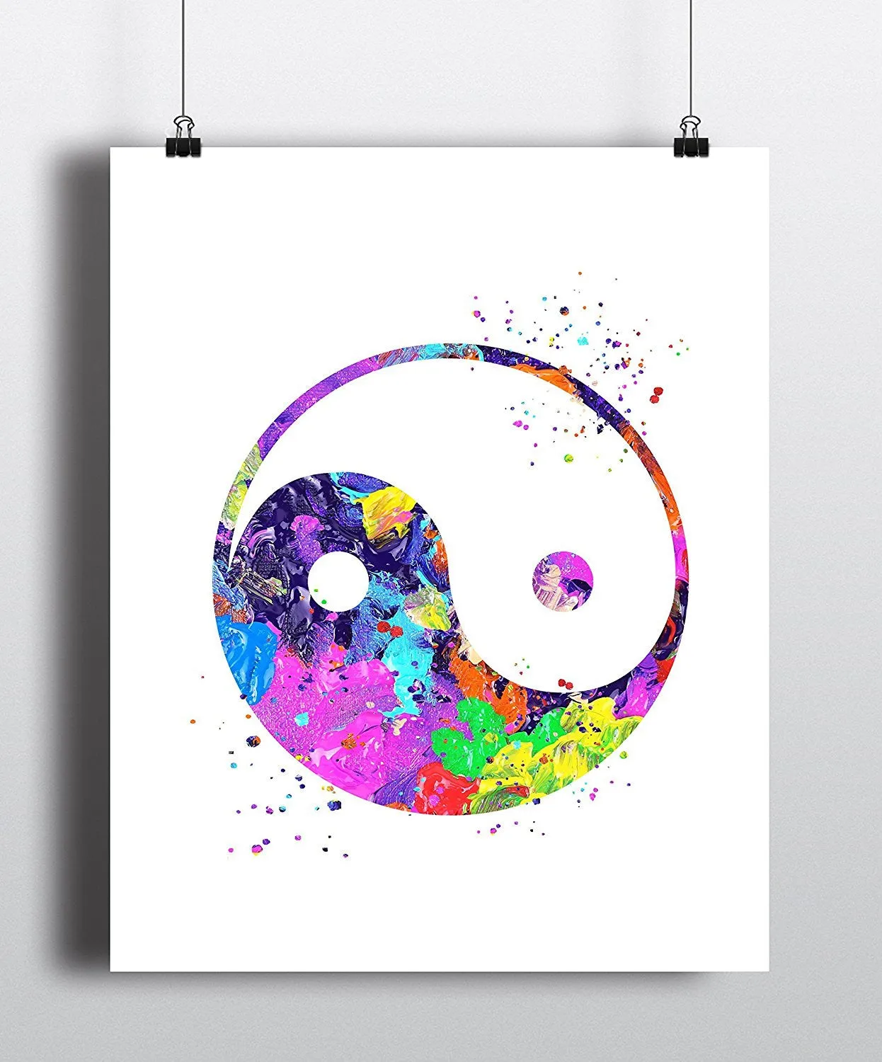 Yin Yang  Art Print - Unframed