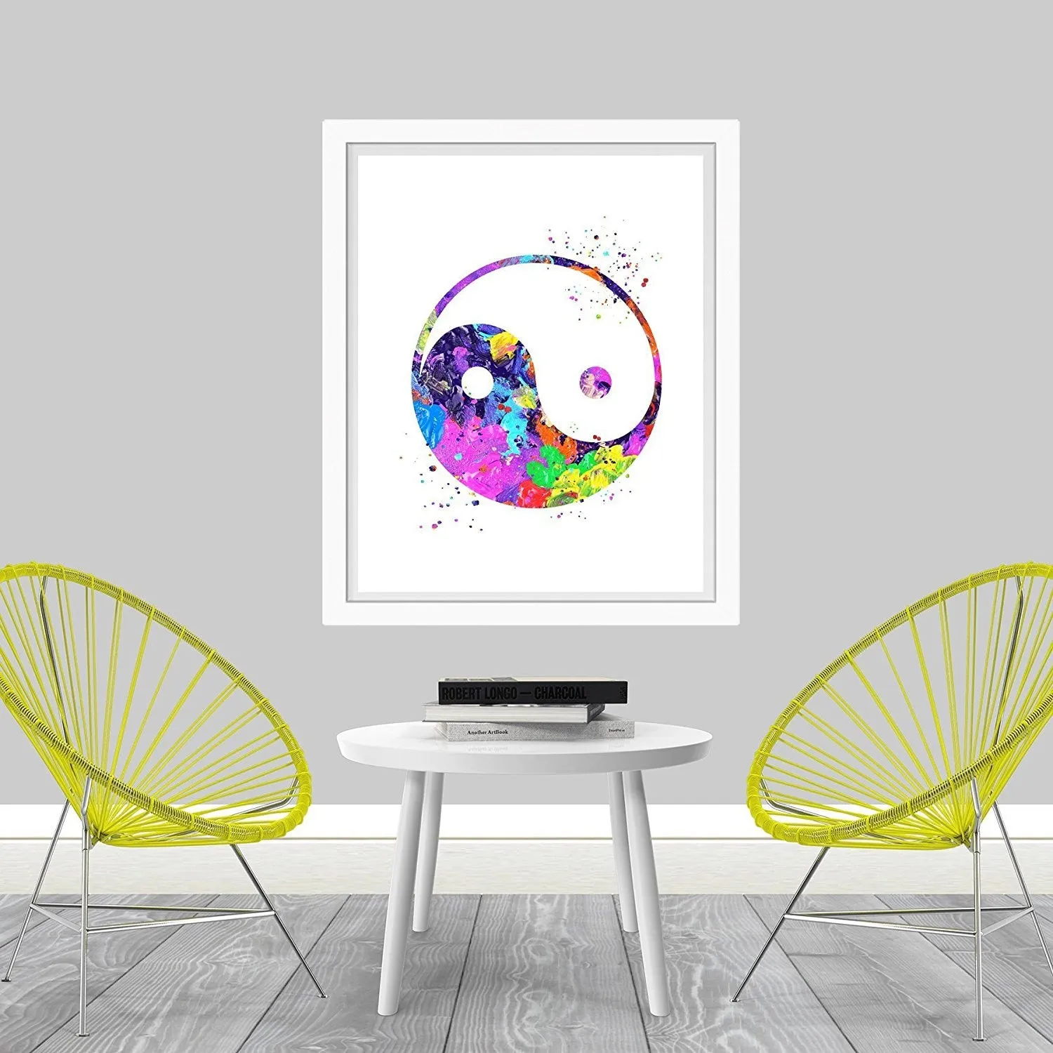 Yin Yang  Art Print - Unframed