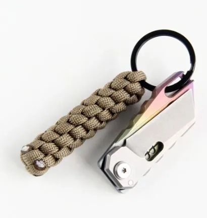 Zero North - Nylon Rope Box Knot Keychain