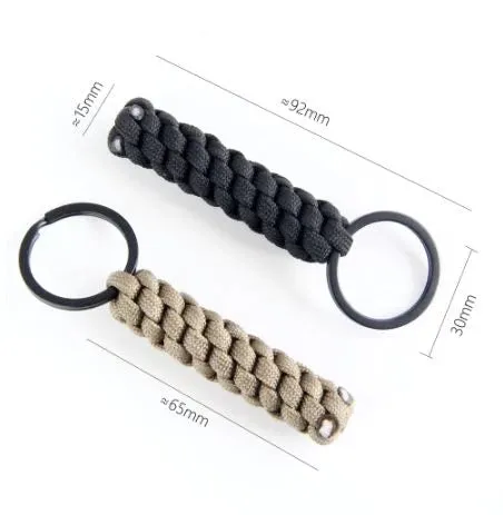 Zero North - Nylon Rope Box Knot Keychain